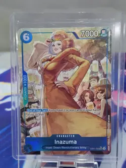 Inazuma EB01-022 Alternate Art Foil NM One Piece TCG Super Rare Card - Image 1