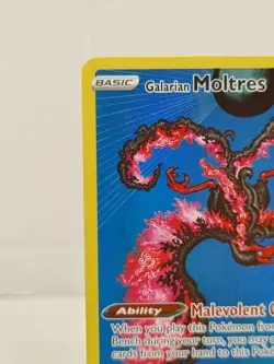 Pokemon SWSH284 Galarian Moltres Black Star Promo includes code card NM - Image 4