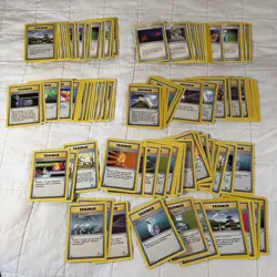 Lot Of 110 Vintage Trainer Pokemon Cards Trading TCG Game No Reserve - Image 1