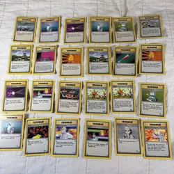 Lot Of 110 Vintage Trainer Pokemon Cards Trading TCG Game No Reserve - Image 2