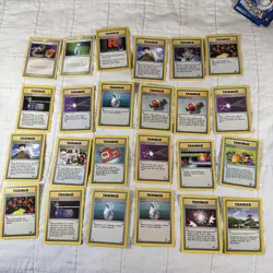 Lot Of 110 Vintage Trainer Pokemon Cards Trading TCG Game No Reserve - Image 4