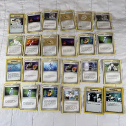 Lot Of 110 Vintage Trainer Pokemon Cards Trading TCG Game No Reserve - Image 5