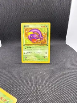 Pokemon Card 1st Edition **Ekans** - Fossil Set # 46/62 - Common (BOTH cards) - Image 5