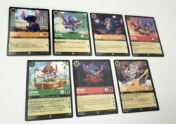 Disney Lorcana Theme Lot - Stitch Theme Lot Of 7 Cards - Image 2