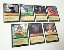 Disney Lorcana Theme Lot - Stitch Theme Lot Of 7 Cards - Image 4
