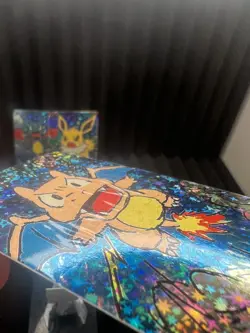 3 Card Lot - Charizard & Jolteon Pack Hit Holo - First Print PokeDoodly Fan Art - Image 2