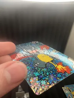 3 Card Lot - Charizard & Jolteon Pack Hit Holo - First Print PokeDoodly Fan Art - Image 4