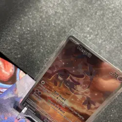 Pokemon TCG Mesprit 204/191SV08: Surging Sparks Illustration Rare Holo Card - Image 2