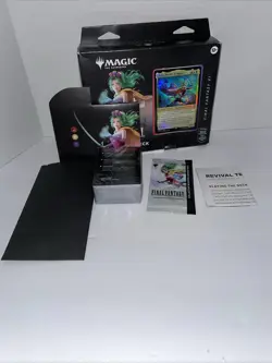 Magic The Gathering Final Fantasy VI Commander Deck Revival Trance Display - Image 2