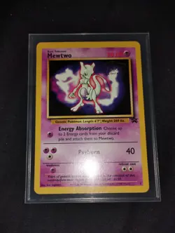 Pokemon 1995 TCG Mewtwo Wizards Black Star Promos 3 Regular Promo - Image 1