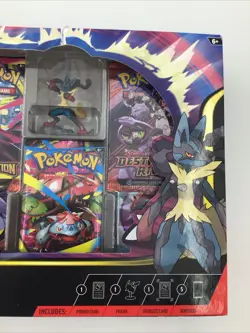 Pokemon TCG: Mega Lucario Ex Figure Collection - Brand New & Sealed - Image 3