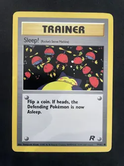 Pokemon TCG Sleep! Team Rocket 79/82 Regular LP - Image 1