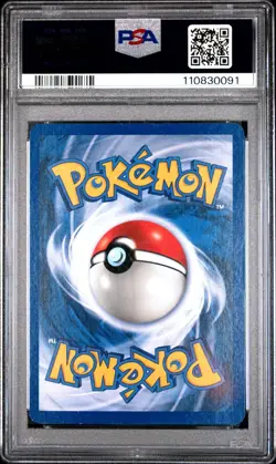 1999 Pokemon PSA 7 NM BASE SET Unlimited Basic MEWTWO Holo 10/102 Rare Holofoil - Image 2
