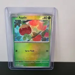 Pokemon TCG Applin Poke Ball Pattern 009/131 Prismatic Evolutions. Near Mint - Image 1