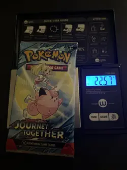 Heavy! Over 22.57 Gram Pokemon Journey Together Booster Pack Sealed - Image 1