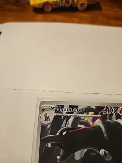 2024 Pokemon TCG Full Art Holo Shrouded Fable Illustration Rare #66 Houndoom - Image 5