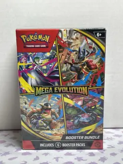 Pokemon TCG Mega Evolution Booster Bundle (6 Booster Packs) - Image 1