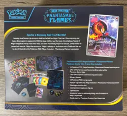 Phantasmal Flames Pokemon Center Elite Trainer Box ETB Sealed - Image 2