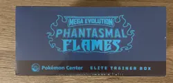 Phantasmal Flames Pokemon Center Elite Trainer Box ETB Sealed - Image 3