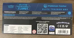 Phantasmal Flames Pokemon Center Elite Trainer Box ETB Sealed - Image 4