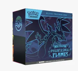 Elite Trainer Box ETB Mega Evolution PHANTASMAL FLAMES Sealed New Pokemon - Image 1