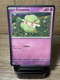 Pokemon Mega Evolutions Cottonee Black Star Promo #18 NM/M+! - Image 1
