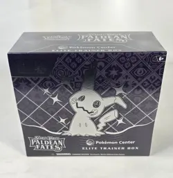POKEMON Paldean Fates Pokemon Center Elite Trainer Box ETB - NEW & SEALED - Image 1