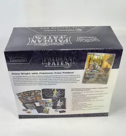 POKEMON Paldean Fates Pokemon Center Elite Trainer Box ETB - NEW & SEALED - Image 2