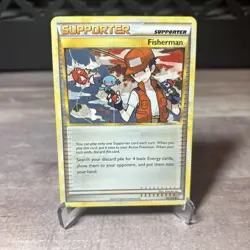 2010 Pokemon Supporter Fisherman 92/123 Non Holo - Image 1