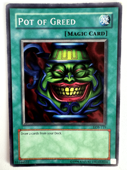Pot of Greed LOB-119 The Legend of Blue Eyes White Dragon Unlimited - Image 1