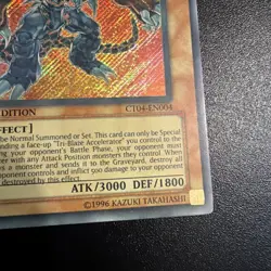 Volcanic Doomfire CT04-EN004 Secret Rare Collector Tins Vintage Yugioh - Image 4