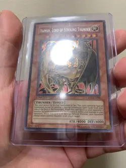 1x Hamon, Lord of Striking Thunder - Secret Rare - CT03-EN006 - LP - Image 4
