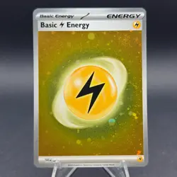 Lightning Energy Cosmos Holo SVE 004 151 Pokemon Card - Image 1