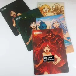 MTG Altered Art Card Set - Monsters x Girls Anime Spiced Magic the Gathering - Image 1
