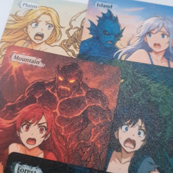 MTG Altered Art Card Set - Monsters x Girls Anime Spiced Magic the Gathering - Image 2