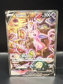 Pokemon Espeon V 180/203 Evolving Skies Full Art Alternate Art Pokemon Card - Image 2