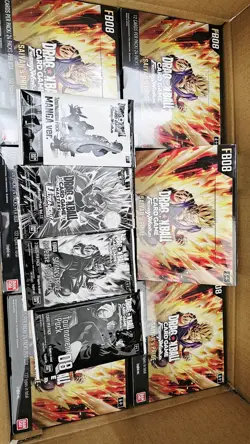 X1 DRAGON BALL Card Game FB08 Saiyan's Pride Booster BOX +4 Promos - Image 2