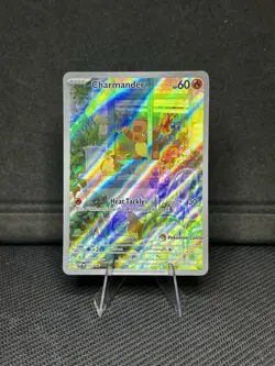 Pokemon TCG Charmander Holo Pokemon Center Stamped Promo Card - Image 1