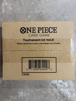 One Piece TCG Card Game Tournament Kit Vol. 2 Factory Sealed - Image 1