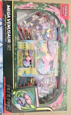 Pokemon Card Mega Venusaur Ex & Salamence Ex Reshiram Ex Premium Collectio Set - Image 3