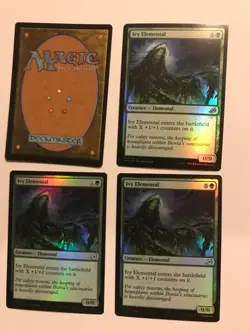 IVY ELEMENTAL ( Foil ) x4 : IKORIA Magic the Gathering Mtg card; NM play set - Image 3