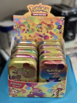 Pokemon 151 Mini Tins Full Set EMPTY. Includes Art Card And Coin. NO PACKS - Image 1