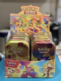 Pokemon 151 Mini Tins Full Set EMPTY. Includes Art Card And Coin. NO PACKS - Image 3