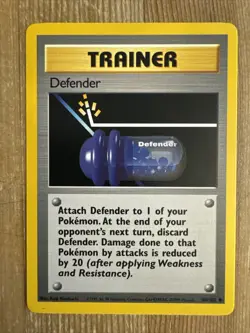 Pokemon TCG cards- Defender Base Set Uncommon 80/102 - NM - Image 1