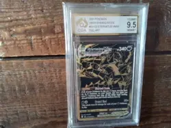 Pokemon Cards promo Holo sv122 eternatus vmax ar sr ex graded slab card art b32 - Image 1