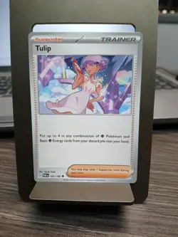 Tulip 181/182 Paradox Rift Regular Uncommon Pokemon Card - Image 1