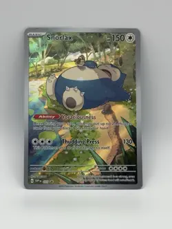 Pokemon TCG Snorlax Black Star Promo SVP051 Holo Card Scarlet & Violet 151 Nm - Image 1