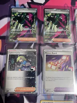 Pokemon Trainer/supporter/Item 8 Card Lot - Image 2