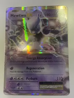 Mewtwo EX - 52/108 - Pokemon Evolutions XY Ultra Rare Card NM - Image 1