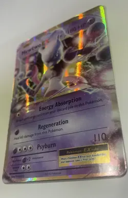 Mewtwo EX - 52/108 - Pokemon Evolutions XY Ultra Rare Card NM - Image 2